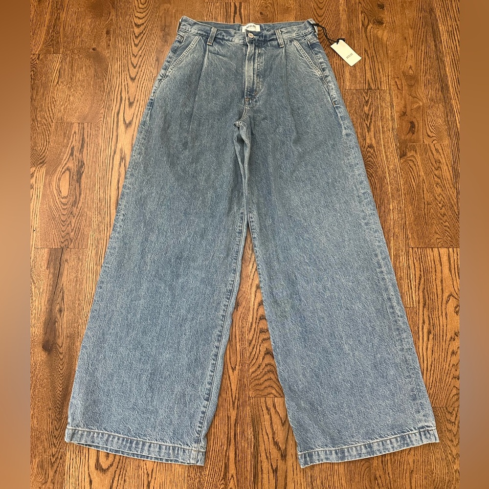 NWT AGOLDE Ellis Trouser in Baffle - Picture 8 of 13
